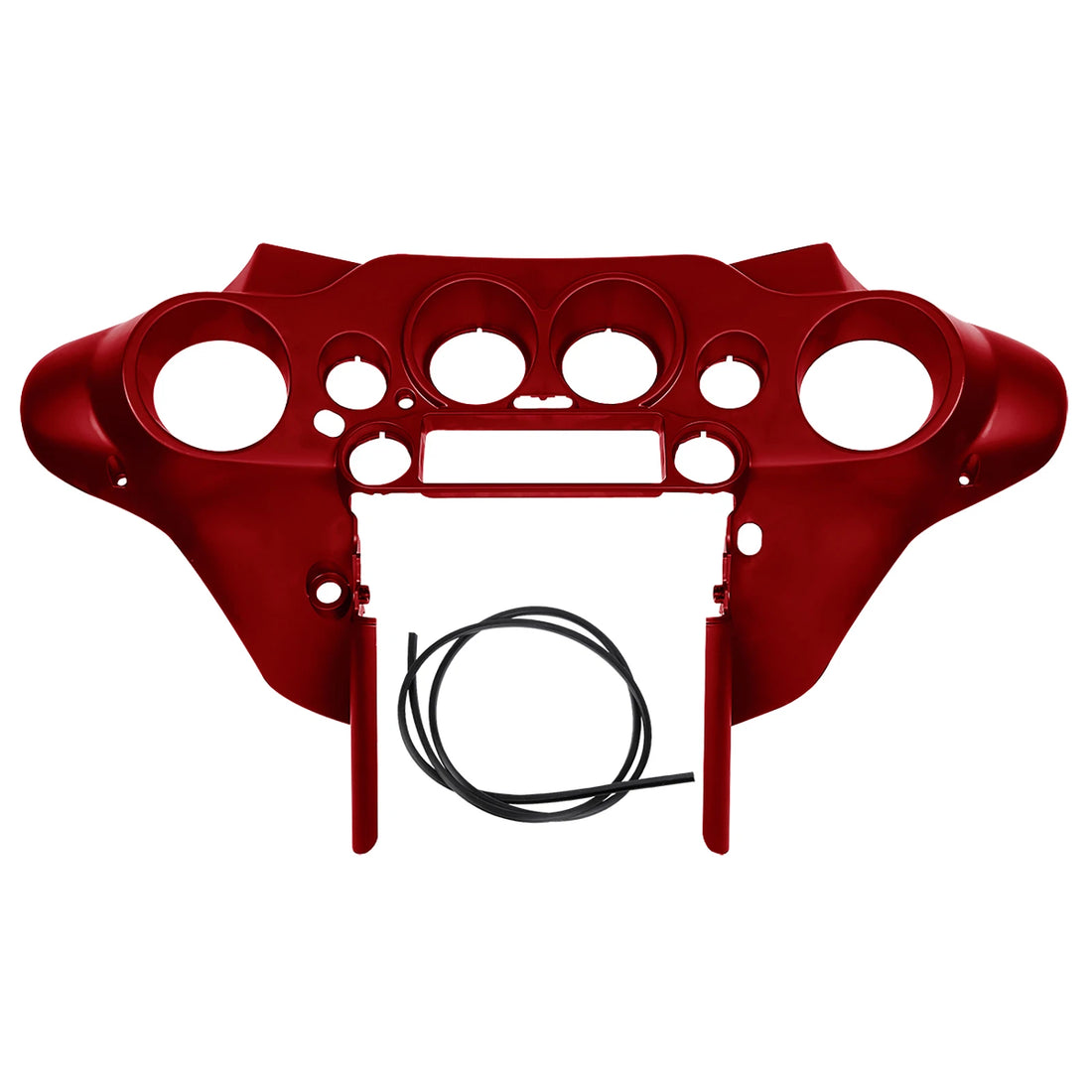 Front Inner Batwing Fairing Fit For Harley Electra Glide 08-13 Ember Red Sunglow