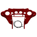Front Inner Batwing Fairing Fit For Harley Electra Glide 08-13 Ember Red Sunglow