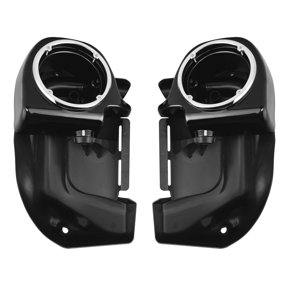 6.5" Speaker Box Pods Lower Vented Leg Fairings Fit For Harley Road King 83-13