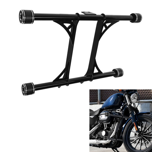 Front Engine Guard Crash Bar Fit For Harley Sportster 883 1200 XL 2004-2022