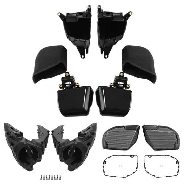 Inner Fairing Speaker Storage Glove Box Set Fit For Harley Cvo Road Glide 23+