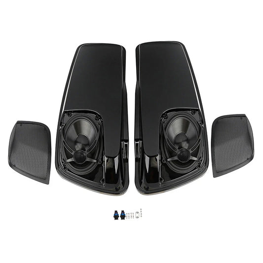 Saddlebag Lids W/ 5"X7" Speakers Fit For Harley Touring Street Road Glide 14-24