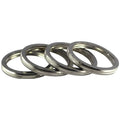 4Pcs 42mm Exhaust Pipe Header Gasket For Suzuki LTA400 03-22 500 09-21 450 07-10