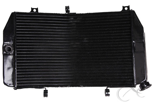 Black Aluminum Radiator Cooler Engine Cooling Fit For Suzuki Gsxr 600 01-03 2002