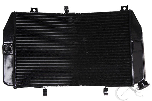 Black Aluminum Radiator Cooler Engine Cooling Fit For Suzuki Gsxr 600 01-03 2002
