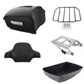 Matte King Trunk Luggage Backrest Pad Mount Rack Fit For Harley Touring 14-26 25