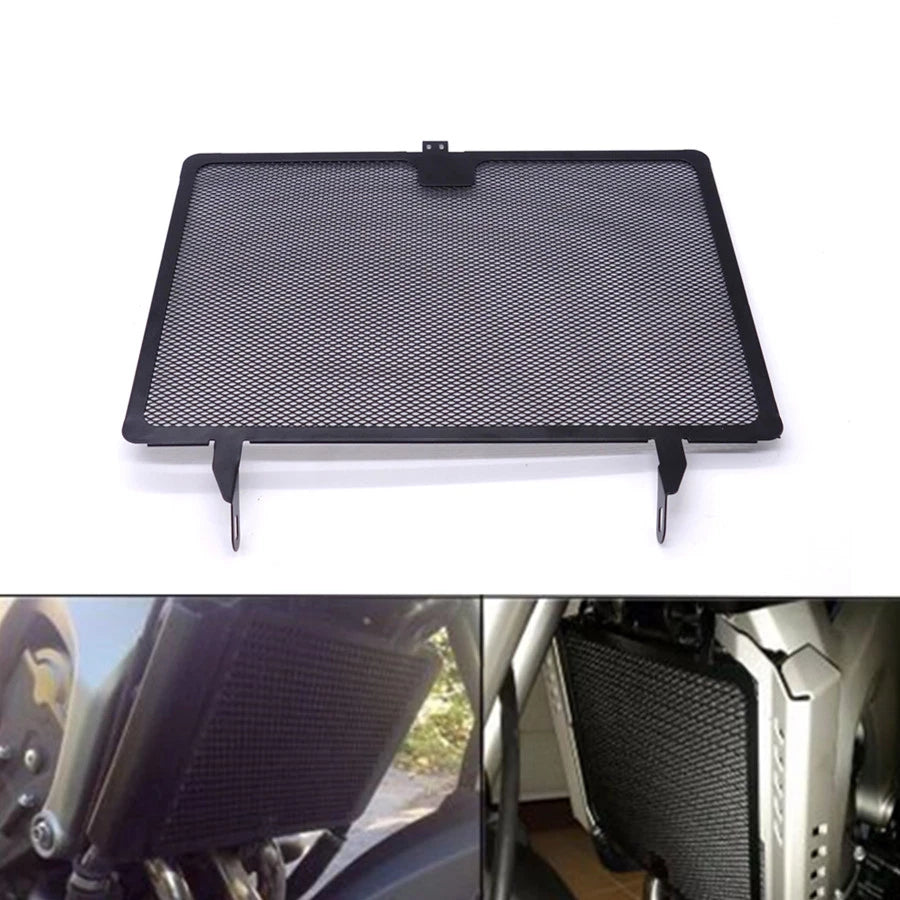 Black Radiator Grille Guard Cover Protector For Yamaha FZ09 MT09 2013-2017