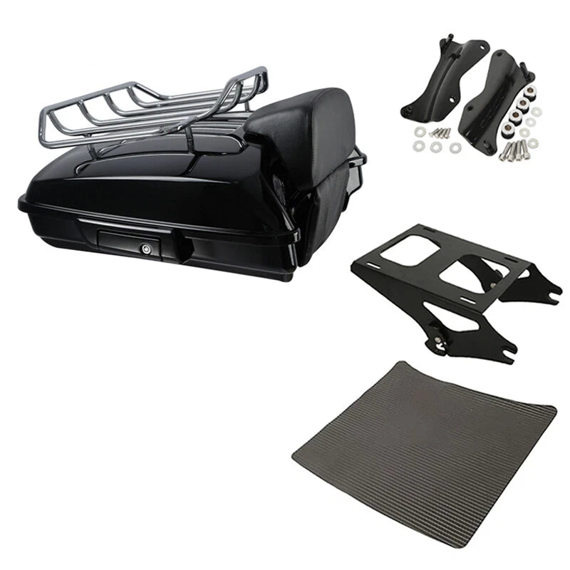 Razor Trunk Pad Mount Rack Docking Kit Fit For Harley Cvo Street Glide 2014-2026