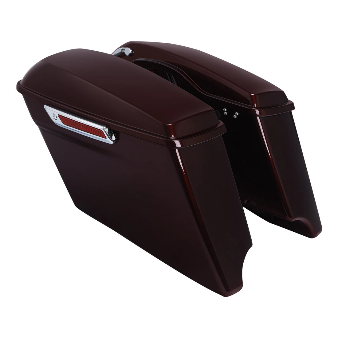 4" Stretched Saddlebags Fit For Harley Road Street Glide 2014-24 Twisted Cherry