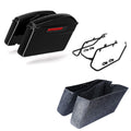 Hard Saddlebags & Conversion Brackets Kit Fit For Harley Dyna Street Bob 2008-17