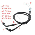 Throttle Cables Fit For Honda CBR1000RR 2004-2007 CBR600RR 2003-2012 2007 2006