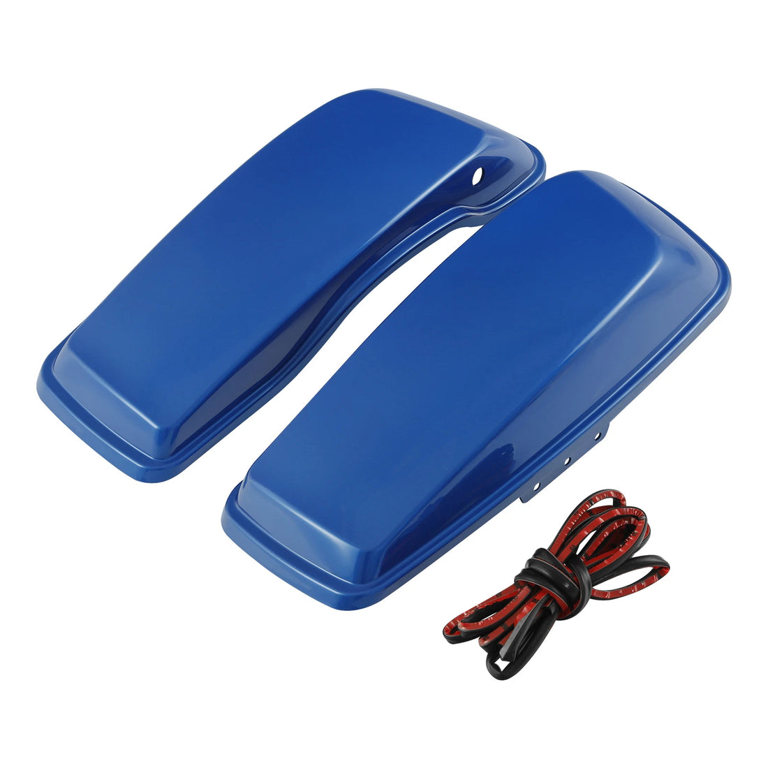 Hard Saddlebag Lids Fit For Harley Street Electra Glide 2014-2023 Electric Blue