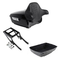 King Trunk Backrest Mount Rack Fit For Harley Heritage Classic Flhcs 2018-2026