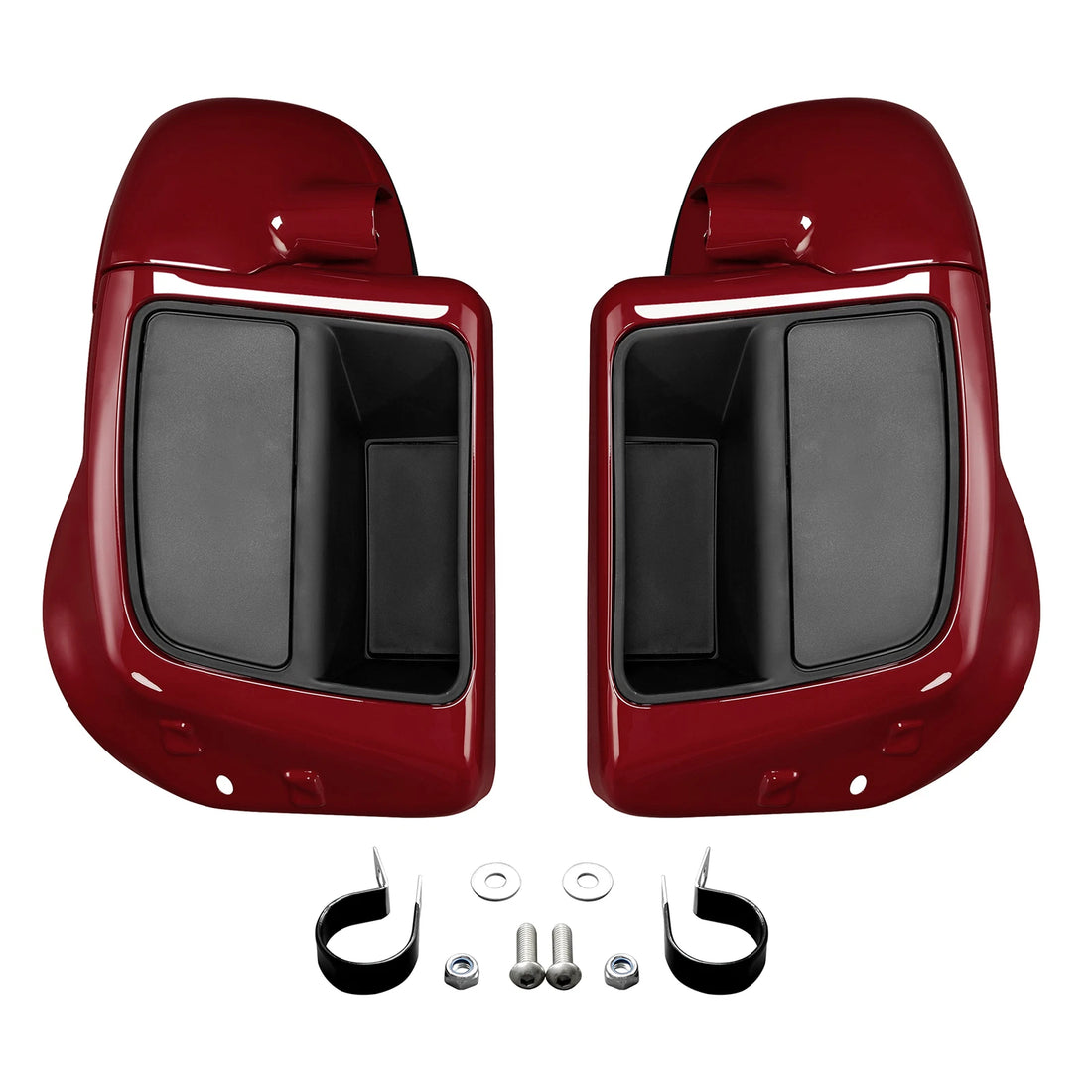 Lower Vented Leg Fairings Fit For Harley Touring Road Glide 14-2025 Billiard Red