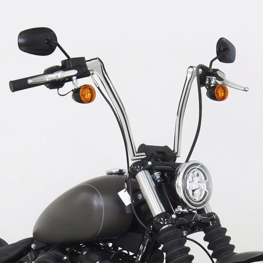 15'' Rise 1.25" Ape Hanger Handlebar Fit For Harley Softail Low Rider 2018-2025