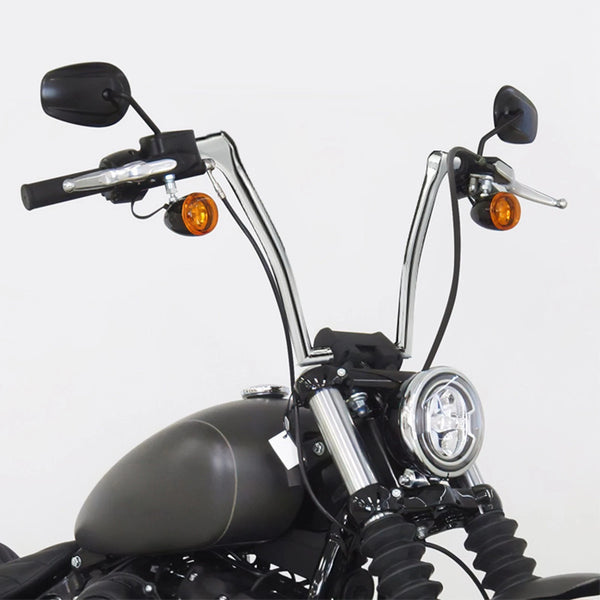 15'' Rise 1.25" Ape Hanger Handlebar Fit For Harley Softail Low Rider 2018-2025