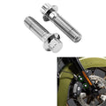 10mm M10x1.5 Metric Front Brake Caliper Bolts Fit For Harley Touring Sportster