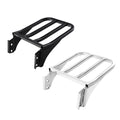 Chrome/Black Sissy Bar Luggage Rack Fit For Harley Softail Flst Sportster Dyna