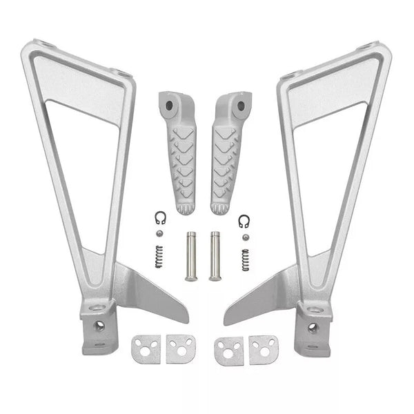 Fit For Aprilia RS660 2020 2021 2022 2023 2024 2025 Silver Rear Foot Peg Bracket