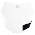 UFO Front Number Plate White For KTM 250 SX 2013-2016
