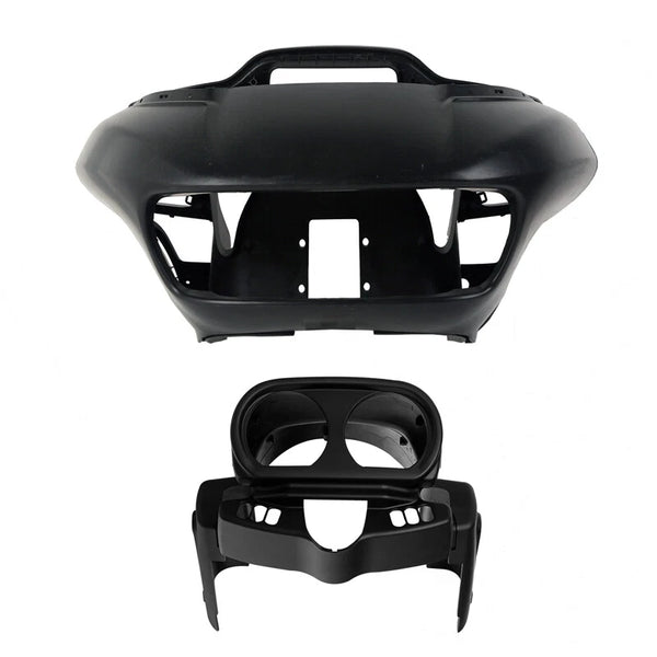 Matte Black Front Fairings Instrument Housing Fit For Harley Road Glide 2015-23