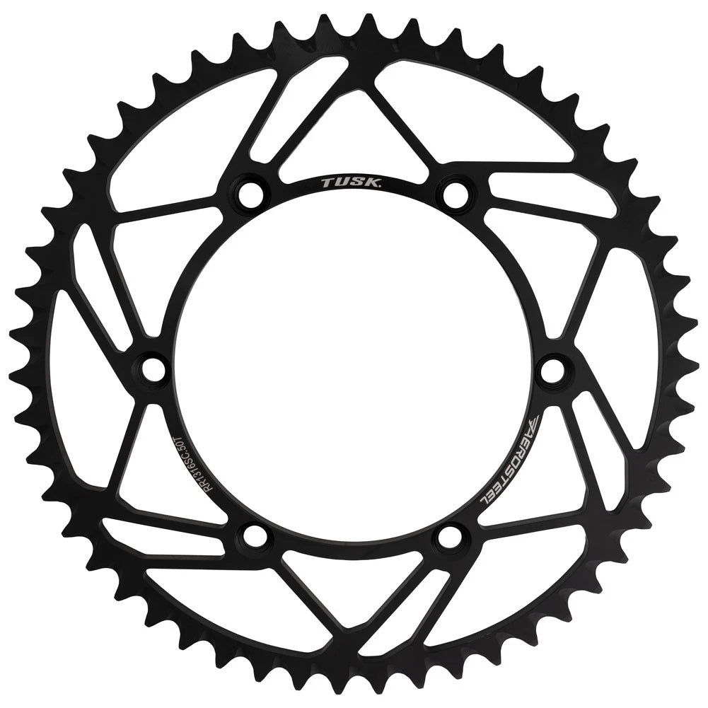 Tusk TK460ST-50cfa8-3b32b0 AeroSteel Rear Sprocket 50 Tooth For Kawasaki KX450
