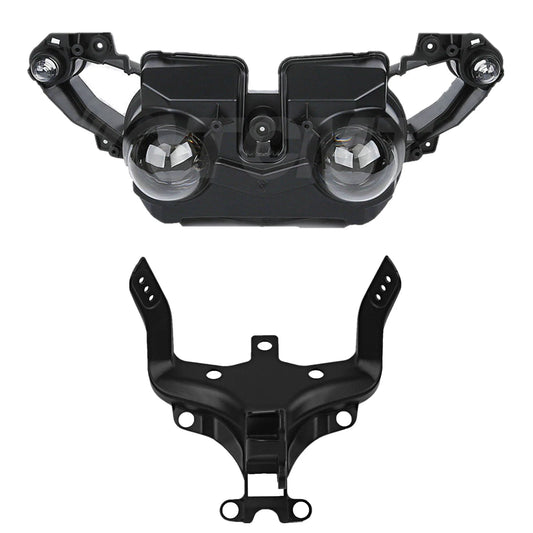 Front Headlight Assembly Upper Fairing Stay Bracket Fit For Yamaha Yzf R1 09-11