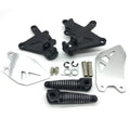 Fit for Kawasaki Ninja ZX10R 2011-2019 2020 Black Driver Front Foot Peg Bracket
