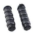 1 inch Black Handlebar Handle Grips For Honda Yamaha Suzuki Kawasaki Triumph