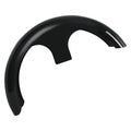 Painted Black 21'' 23'' 26'' 30'' Wheel Front Fender Fit For Harley Street Glide