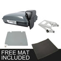 Razor Trunk Pad Mount Rack Plate Fit For Harley Road Glide 2014-26 Gunship Gray