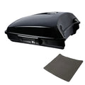 Black Razor Trunk Fits For Harley Touring Cvo Street Road Glide 2009-13