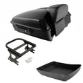Chopped Trunk Backrest Mount Fit For Harley Touring Road King 1997-08