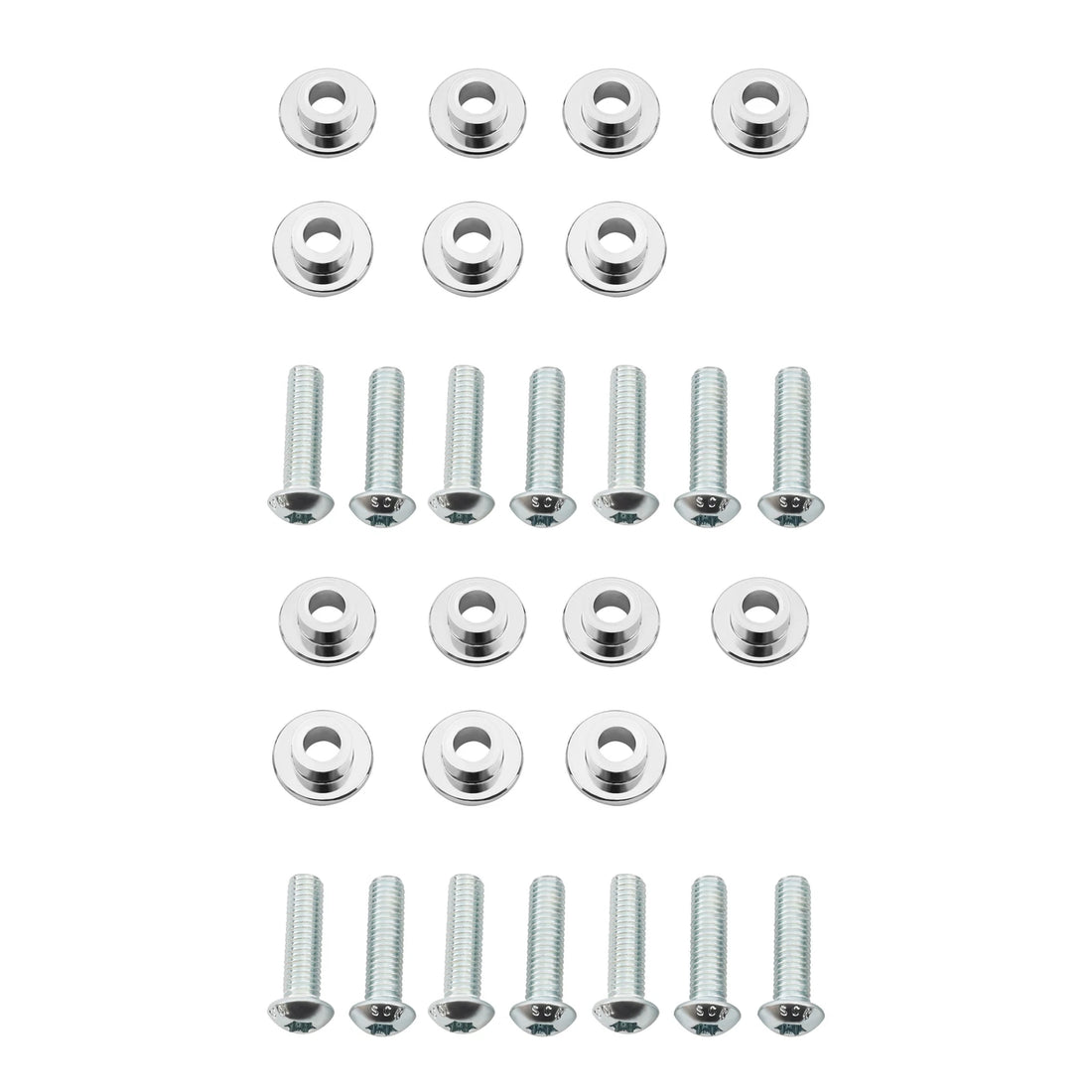 14PCS Front Disk Brake Rotor Bolts Fit For Harley Street Glide 2009-2023
