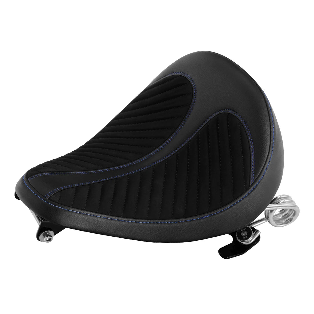 Black Blue Driver Rider Seat Fit For Harley Sportster XL883 1200 2004-06 10-2022