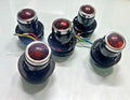 5X Lucas taillight lamp 1930-50s Fit For Triumph Ajs BSA black brake light