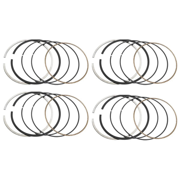 4pcs Motorcycle Piston Ring For Kawasaki Ninja ZX-6R ZX636 03-04 68*0.8*0.8*1.5