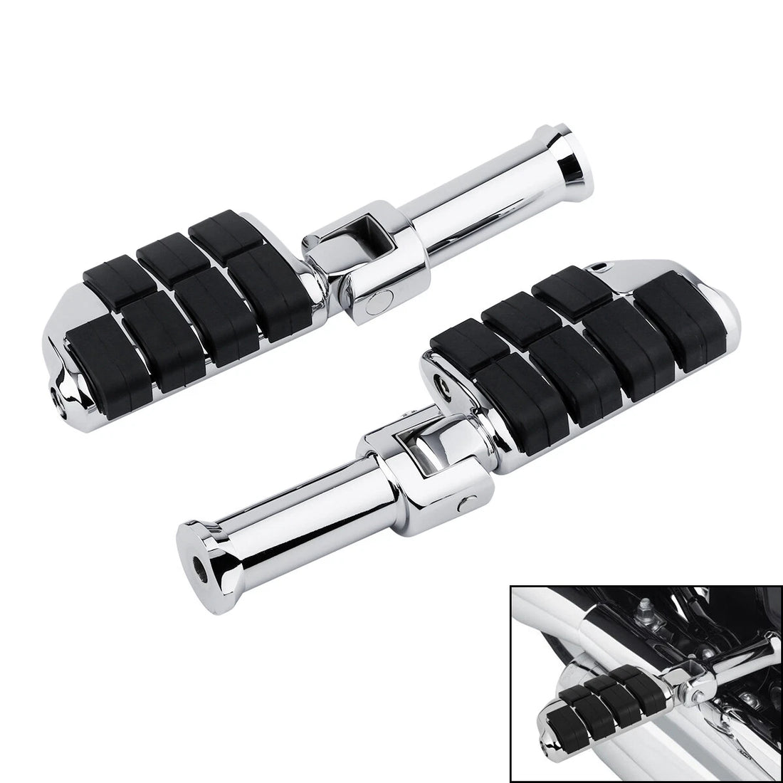 Rear Passenger Foot Pegs Brackets Fit For Harley Softail Street Bob 2018-2025 24