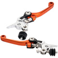 Tusk Multi-Pivot Lever Set Orange For KTM 400 XC-W 2007
