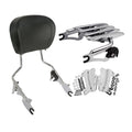 Backrest Sissy Bar Luggage Rack Docking Kit Fit For Harley Electra Glide 09-13