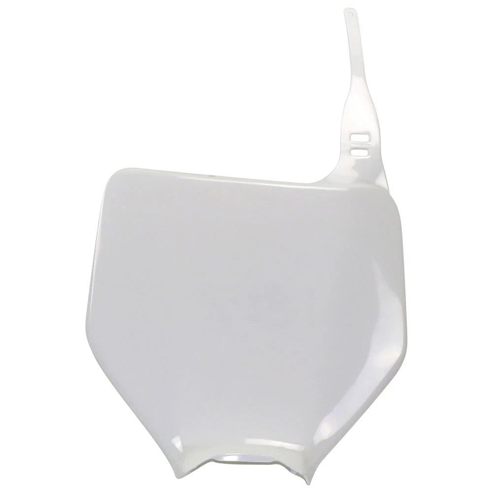 UFO Front Number Plate White For Kawasaki KX450F 2006-2008