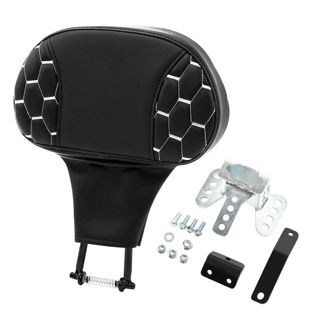 Rider Driver Backrest Pad Mount Fit For Harley Touring Electra Glide 2009-2023