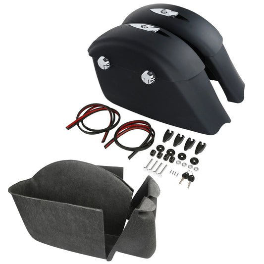 Matte Saddlebag Electronic Latch Assembly Liner Fit For Indian Springfield 16-25