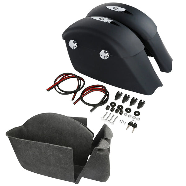 Matte Saddlebag Electronic Latch Assembly Liner Fit For Indian Springfield 16-25