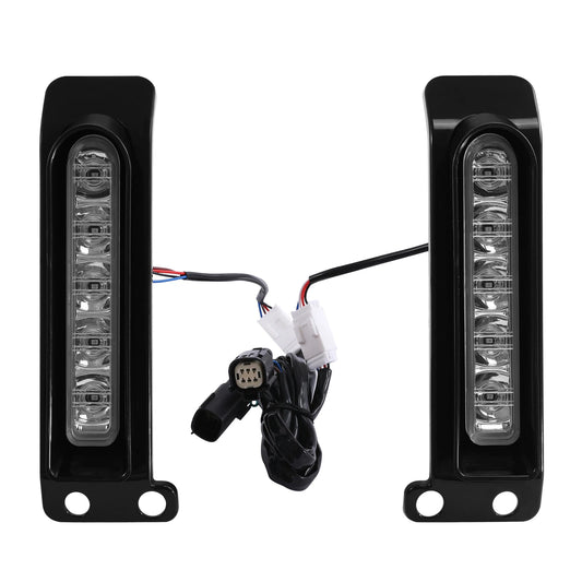 Hard Saddlebags LED Inserts Support Light Fit For Harley Street Glide 2014-2024