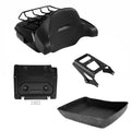 Chopped Trunk Backrest Rack Mount Plate Fit For Harley Touring 2009-2013