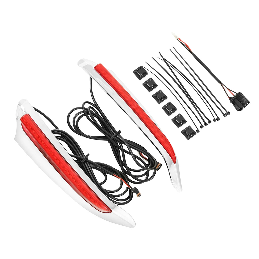Front Upper Cowl Trim Running Lights Fit For Honda Goldwing 1800 2018-2025 24 23