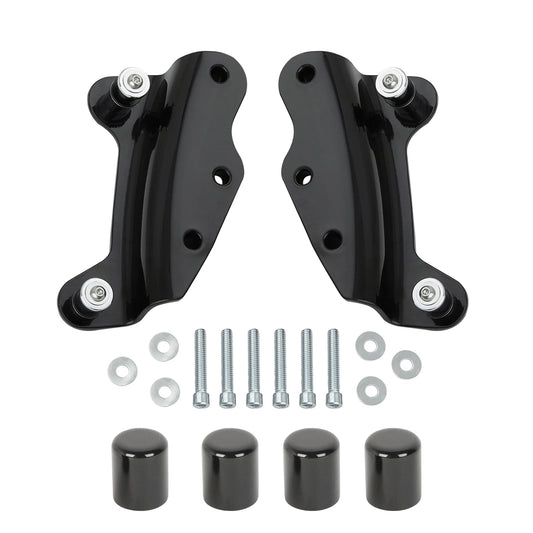 4 Point Docking Hardware & Covers Kit Fit For Harley Electra Glide 2009-2013