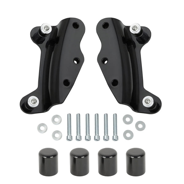 4 Point Docking Hardware & Covers Kit Fit For Harley Electra Glide 2009-2013