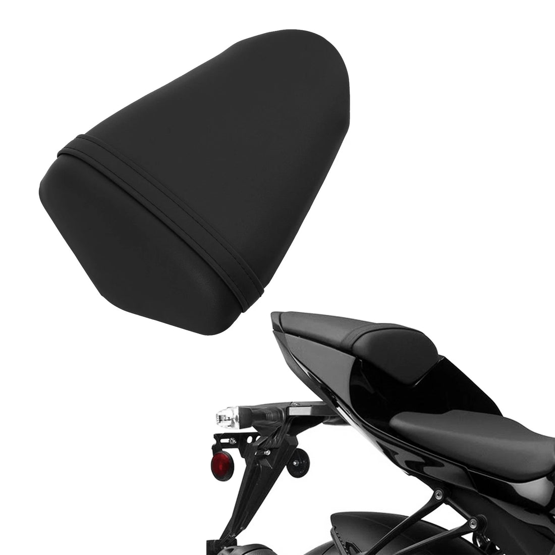 Rear Pillion Passenger Seat Fit For Kawasaki Ninja ZX6R ZX 6R 09-18 ZX10R 08-10
